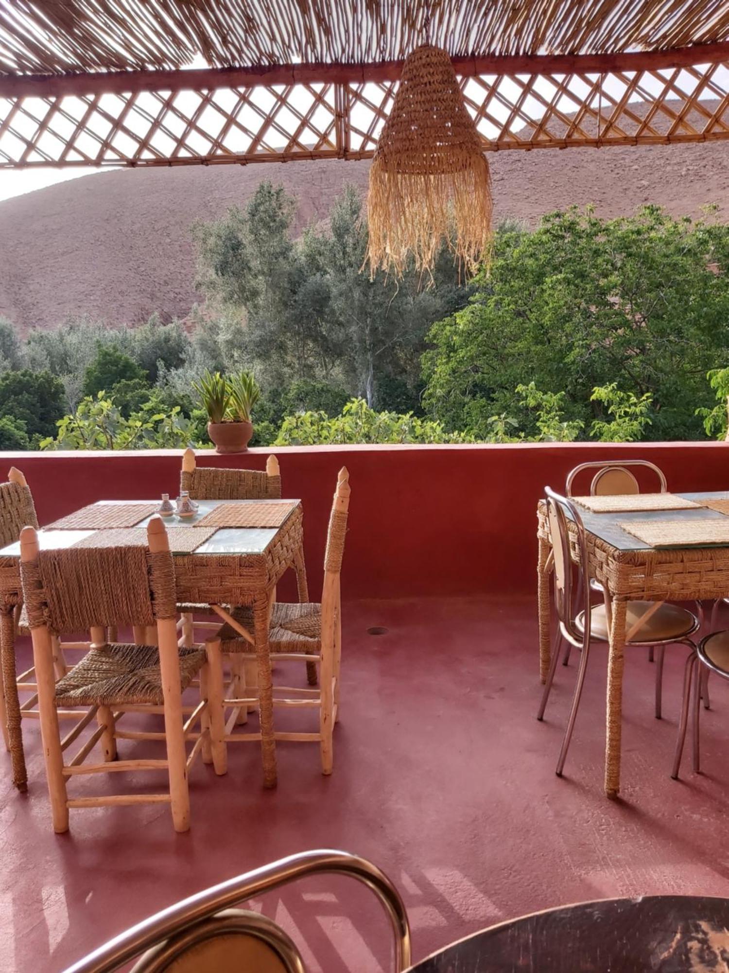 Отель Dar Dani Cafe Restaurant Boumalne Dades Экстерьер фото